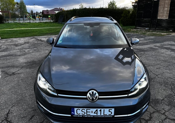 Volkswagen Golf cena 54000 przebieg: 220000, rok produkcji 2017 z Więcbork małe 529